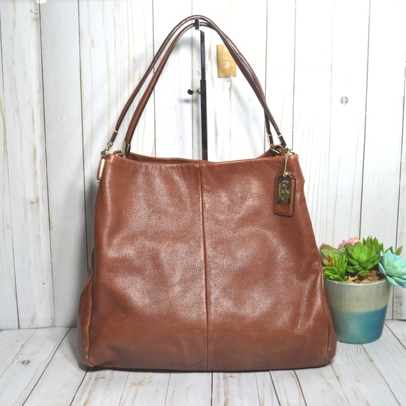 Coach Handbags - Coach 24621 Madison Phoebe Leather Shoulder Bag
